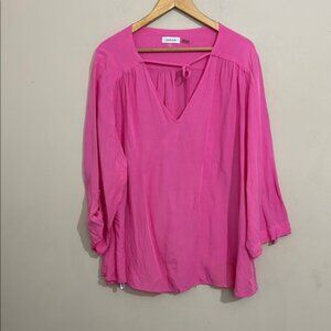 Coach Flower Pink/Bright Violet Mollie Tote Bag 25 With Cherry Print